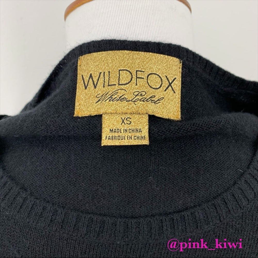 🆑 Wildfox White Label Love Skull Sweater - Picture 6 of 8
